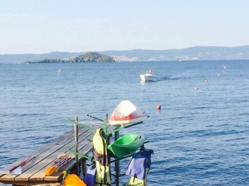 Vakantiehuisje Olive 2 volw en 2 kinderen Bolsena. Italië