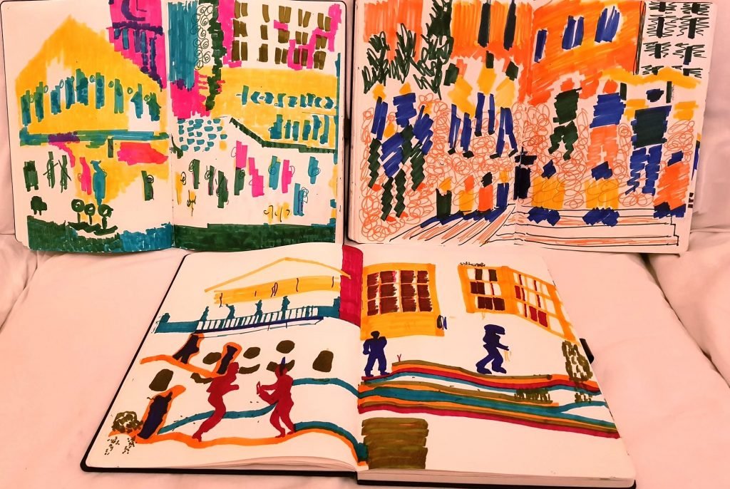 Urban sketching safari Rome