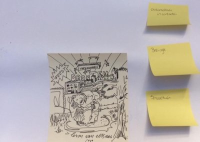 Visueel communiceren - Ciao Bruno -Bruno Edsme-Mobiel atelier-volg de rode schoentjes