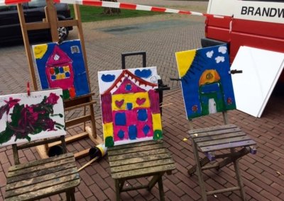 Schilder je droomhuis- Ciao Bruno- Mobiel atelier. Zwolle.