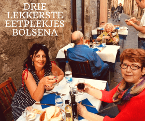 Favoriete eetplekjes Bolsena 1 leuke restaurantjes in Bolsena