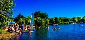 Vakantie Bolsena meer strand