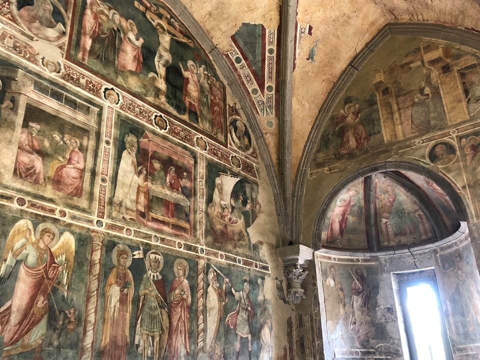 Montefiascone wandelvakantie San Flaviano