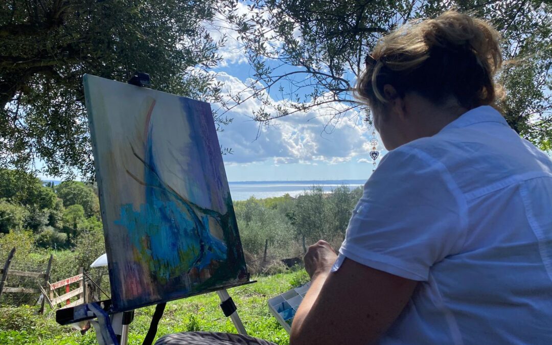 Schildervakantie Italië Bolsena