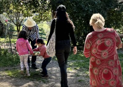 Familiedag met ezels Bolsena