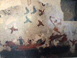 Etrusken cultuureis grafscihildering Tarquinia