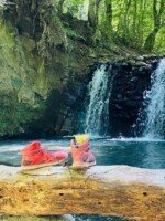 Sunday afternoon - Aqua trekking Bolsena 6 Casa Romantica volg de rode schoentjes