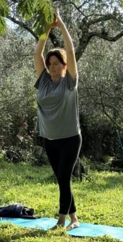 Yoga meditatie retraite Bolsena Italie christina